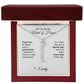 Will You Be My Maid of Honor Proposal Gift Vertical Name Necklace