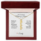Will You Be My Maid of Honor Proposal Gift Vertical Name Necklace