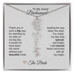 Junior Bridesmaid Gifts Wedding Bridal Party Gifts Birth Flower Custom Name - MKT Custom Jewelry