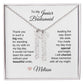 Junior Bridesmaid Gifts Wedding Bridal Party Gifts Vertical Names Necklace