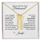 Junior Bridesmaid Proposal Gift, Custom Names Necklace, Jr Bridesmaid Gift