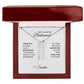 Will You Be My Bridesmaid Proposal Gift Vertical Custom Names Necklace