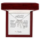 Will You Be My Bridesmaid Proposal Gift Vertical Custom Names Necklace