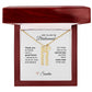 Will You Be My Bridesmaid Proposal Gift Vertical Custom Names Necklace