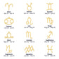 Mom Necklace for Mom Present Ideas for Mother Zodiac Necklace - MKT Custom Jewelry