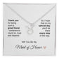 Will You Be My Maid of Honor Proposal Gift Zodiac Necklace