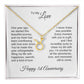 One Year Anniversary Gift for Her One Year Anniversary, Zodiac Sign Necklace