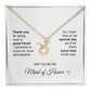 Will You Be My Maid of Honor Proposal Gift Zodiac Necklace