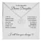 To My Beautiful Bonus Daughter Gift, Delicate Zodiac Necklace Gold or Stainless Steel, Gift for Step Daughter