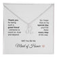 Will You Be My Maid of Honor Proposal Gift Zodiac Necklace