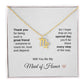 Will You Be My Maid of Honor Proposal Gift Zodiac Necklace
