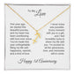 One Year Anniversary Gift for Her One Year Anniversary, Zodiac Sign Necklace