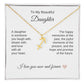 Daughter Necklace Present for Daughter Gifts for Daughter Zodiac Necklace - MKT Custom Jewelry