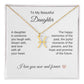 Daughter Necklace Present for Daughter Gifts for Daughter Zodiac Necklace - MKT Custom Jewelry