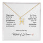 Will You Be My Maid of Honor Proposal Gift Zodiac Necklace