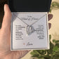 Maid of Honor Wedding Day Gifts Bridal Party Gifts Gold Heart Necklace