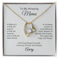 Mema Gifts Personalized Heart Necklace Gift for Mema - Timeless Love!