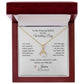 Mother of the Bride Gift from Daughter Wedding Planning to my Mother on my Wedding Day Necklace Gift - MKTCustomDesigns