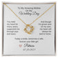 Mother of the Bride Gift from Daughter Wedding Planning to my Mother on my Wedding Day Necklace Gift - MKTCustomDesigns