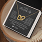 Personalized Anniversary Gift for Her, Enter Year & Name, Necklace & Message Card - MKTCustomDesigns