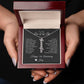 Personalized Anniversary Gift for Her, Enter Year & Name, Necklace & Message Card - MKTCustomDesigns