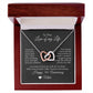 Personalized Anniversary Gift for Her, Enter Year & Name, Necklace & Message Card - MKTCustomDesigns