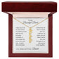 To My Beautiful Bride Necklace Gift To Bride From Groom Wedding Gift - Custom Name Necklace - MKTCustomDesigns