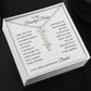 To My Beautiful Bride Necklace Gift To Bride From Groom Wedding Gift - Custom Name Necklace - MKTCustomDesigns