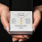To My Daughter From Dad Gift Custom Name Necklace for Daughter - MKTCustomDesigns