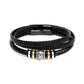 To My Soulmate Birthday Gift Engraved Love You Forever Men's Vegan Leather Bracelet - MKTCustomDesigns